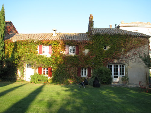 Home rental in France.