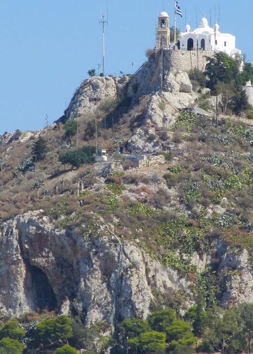 St. George Chapel on Mount Lycabettus.