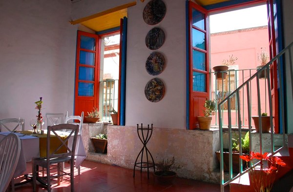 Restaurant "El Mestizo." in Guanajuato.