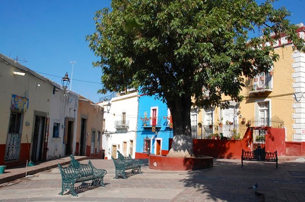 Quiet, shady squares galore in Guanajuato