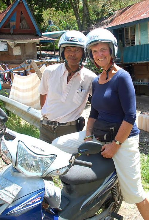 Tana Toraja by motorcycle.