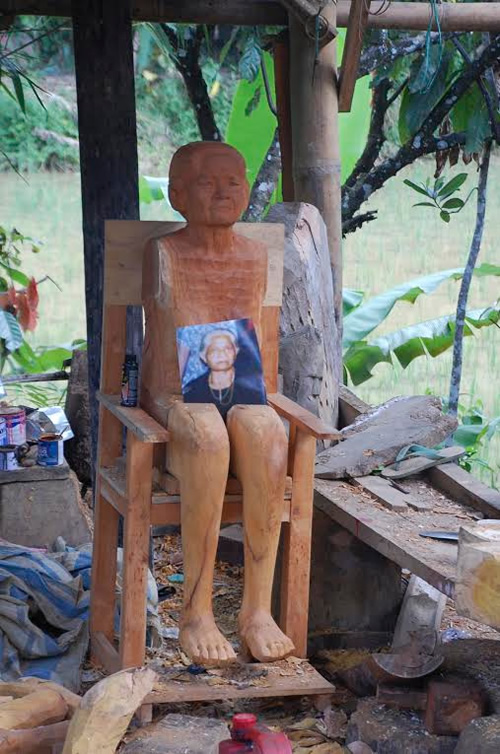 Effigy of deceased