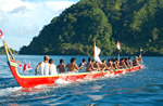 Independent travel on a boat in Indonesia.