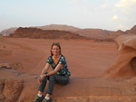 In Wadi, Jordan Desert