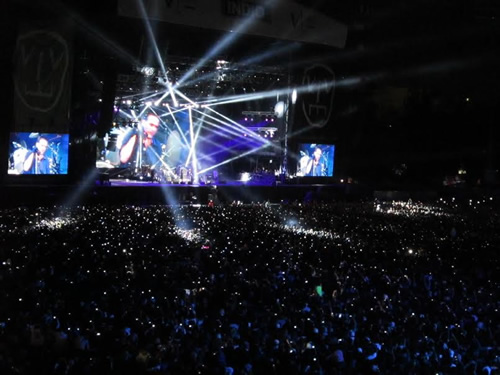 Los Fabulosos Cadillacs at the Vive Latino music festival, Mexico City.