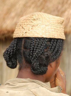 Woman in Betsileo tribe