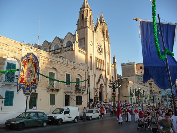 Sliema festival in Malta.