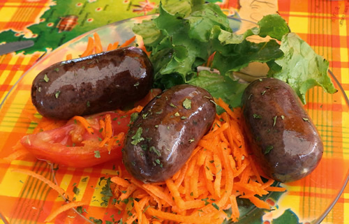 Boudin creole, Martinique.