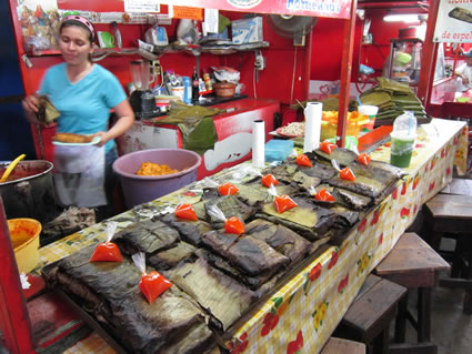 Mexican tamales.