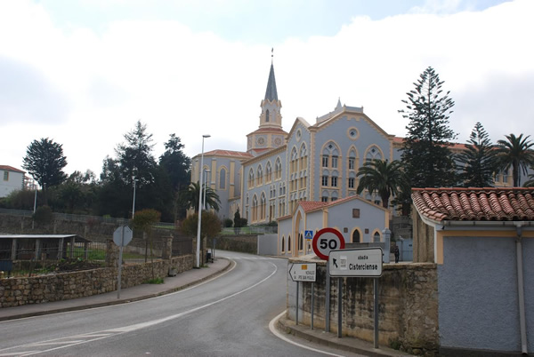 Viaceli Monastery is a peaceful place to stay in Spain.