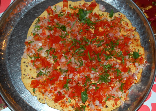 Papadam masala