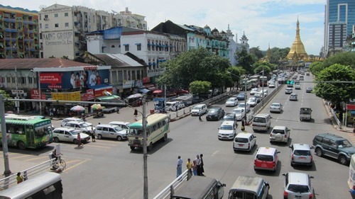 Downtown Yangon