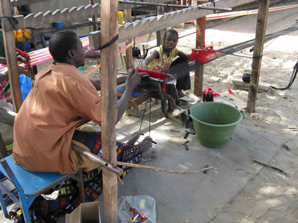 Dakar, Senegal weaver