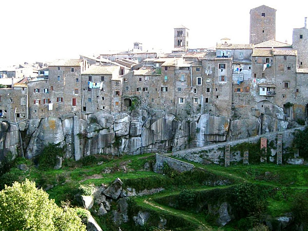 Living in a village in Tuscia, Italy