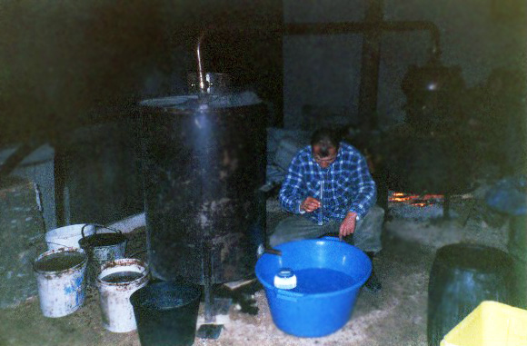 Bosnia making brandy