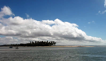 Fishing bay in Boipeba Brazil