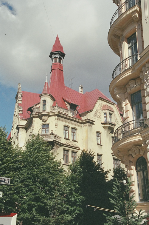 Riga, Latvia architecture.