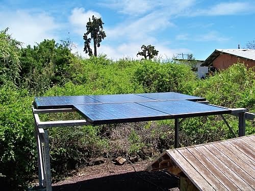 Solar Panels at the Darwin Research Center.