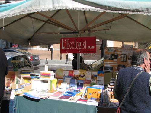 Ecology books in Italy.