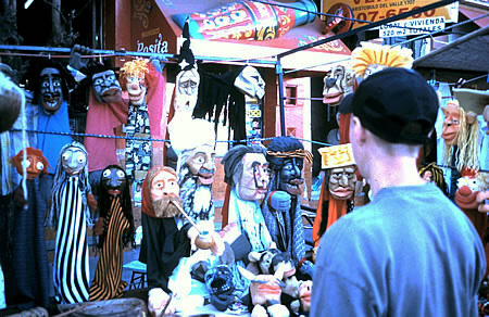 The Buenos Aires dustrict La Boca is filled with streets arts.