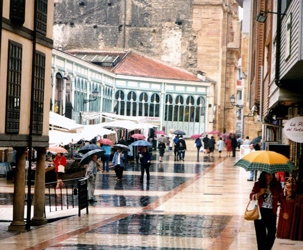 Oviedo's Market in Spain.