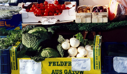 Fruits and Vegetables in Prenzlauerberg