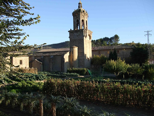 Pilgrim church in Navarra, Spain