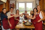 Cooking vacations in France with a group.