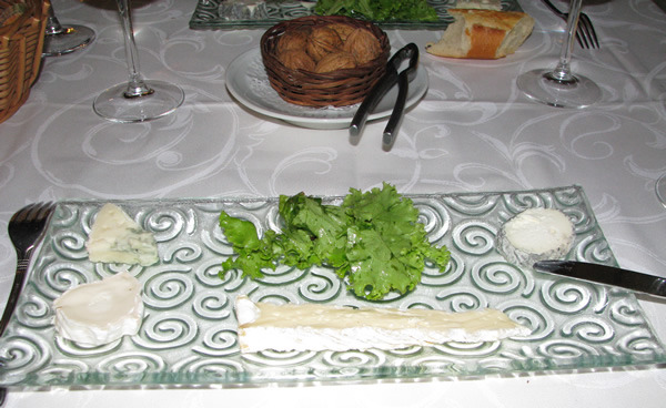 Slow food in France usually involves a cheese plate
