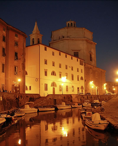 The Battello in Livorno, on the coast of Tuscany.