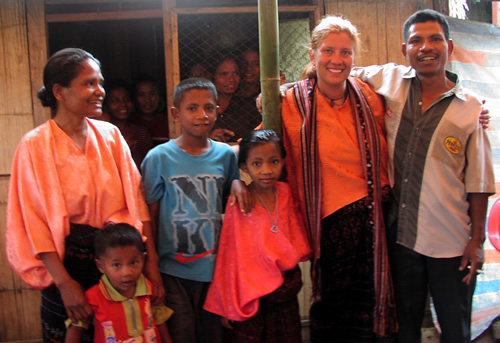 My family in Indonesia