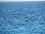 Kayaking in France on the sea while on a virtual assignment thumbnail.