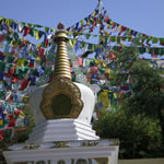 Prayer flags in Lhasa