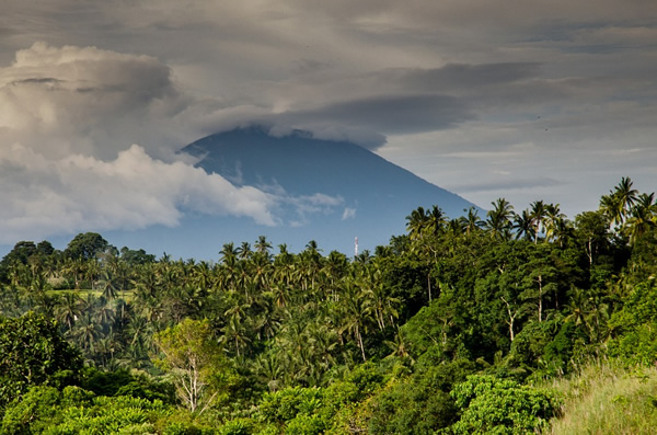 A volcano in Costa Rica.