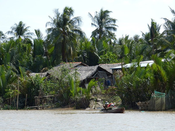 Mekong River in Vietnam.