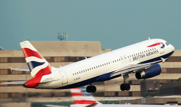 Fly to Europe with British Airways.