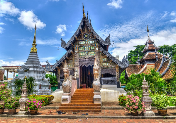 Temple in Chiang Mai, Thailand