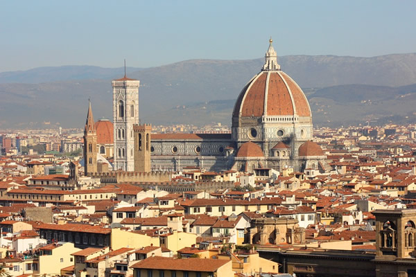 Florence, Italy, near the Duomo