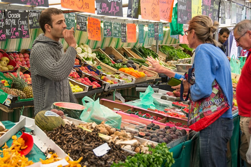 Market in Paris