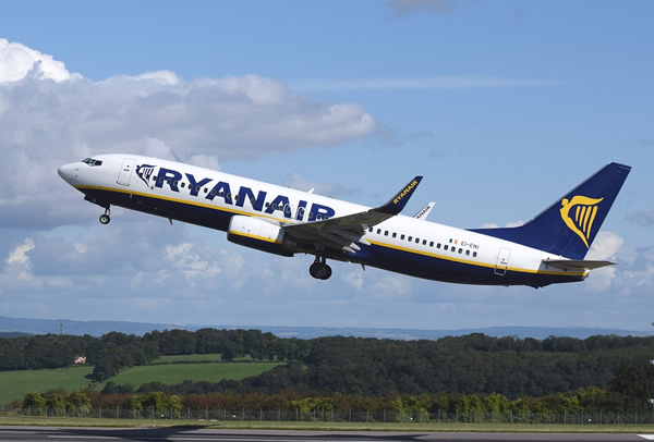 Europe budget airline, Ryanair