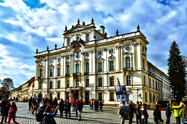 Building in Prague, Czech Republic