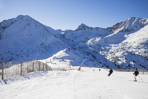 Ski slopes in Andorra