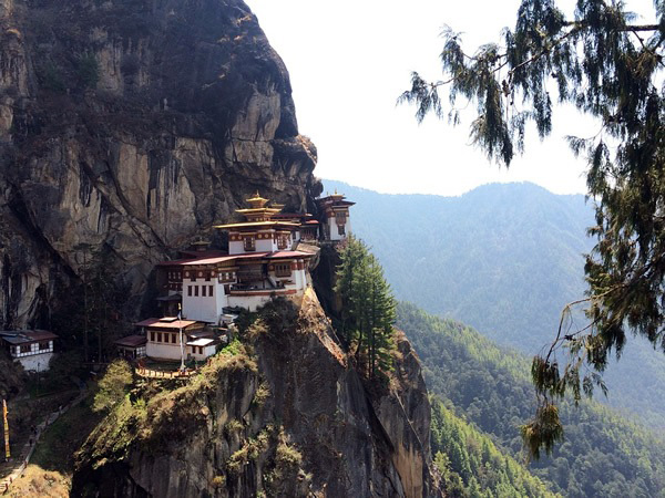 Tiger's Nest Monastery in Bhutan.