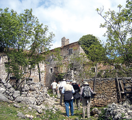 Cres island in Croatia