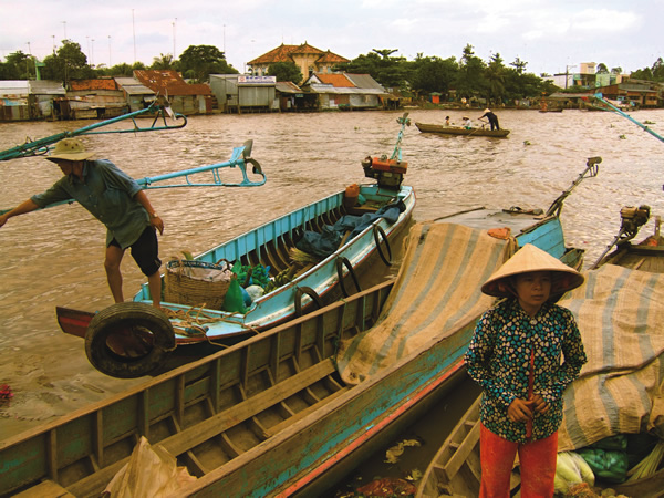 Boat in Mekong Delta, Vietnam