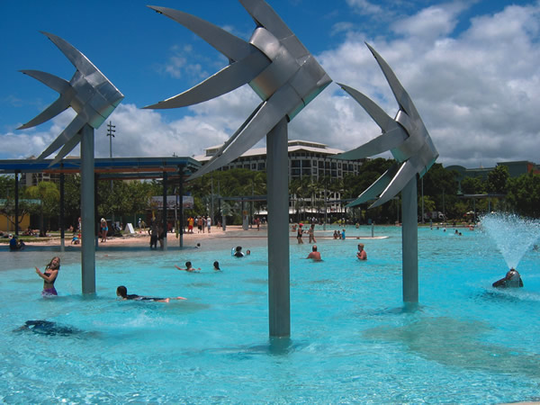 Public Lagoon in Cairns Australia