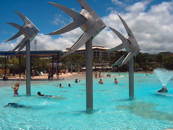 Public Lagoon in Cairns Australia