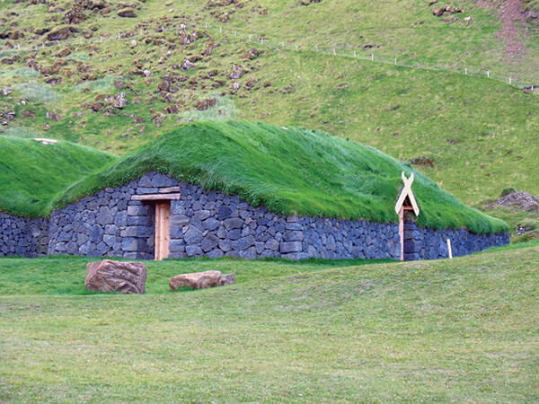 South Iceland turfhouse.