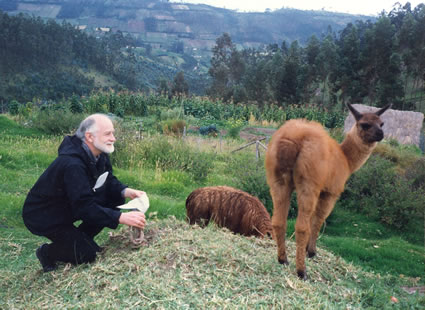 Clay Hubbs in Ecuador.