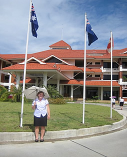 Payap University in uniform,